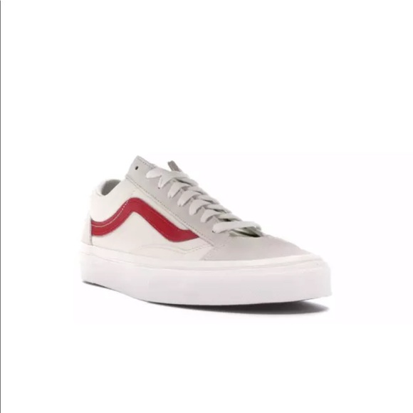 Vans Style 36 Marshmallow Racing Red - Picture 2 of 3
